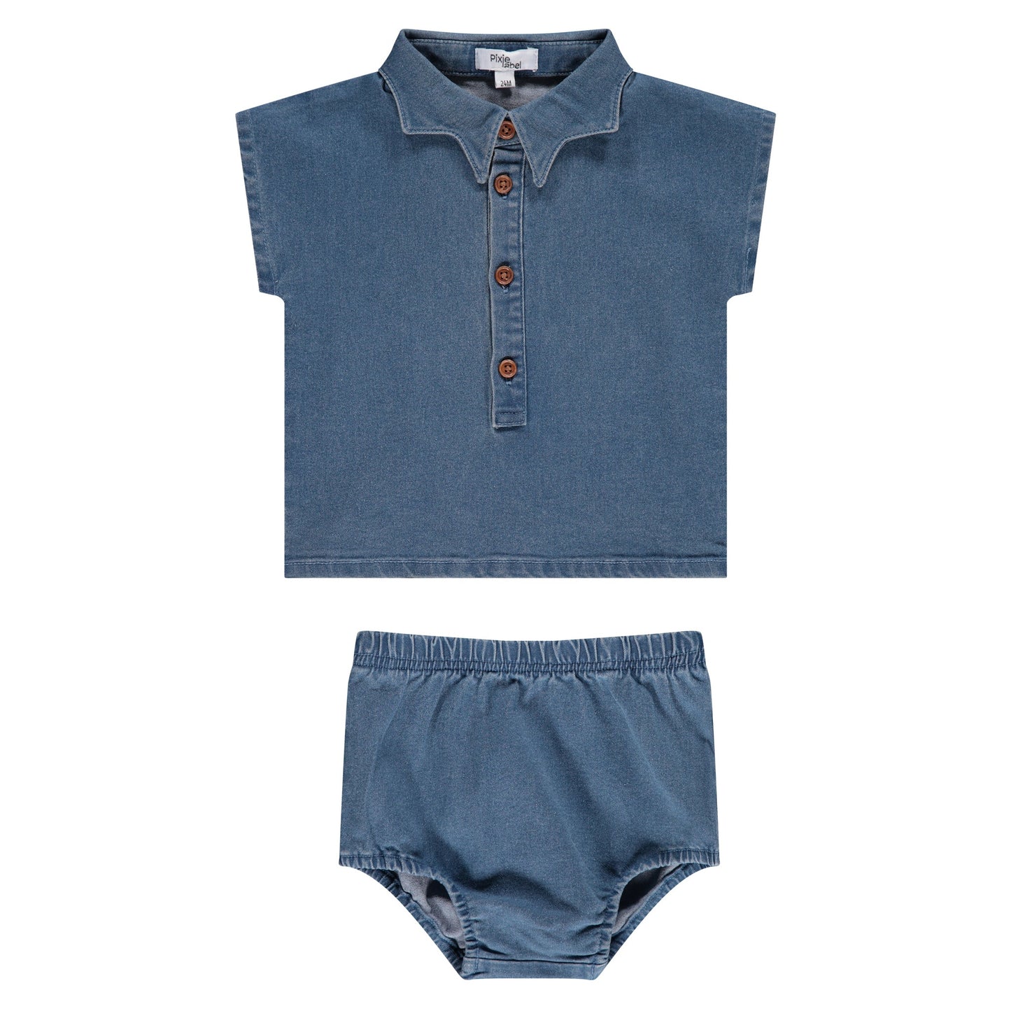 Denim Bloomer Set