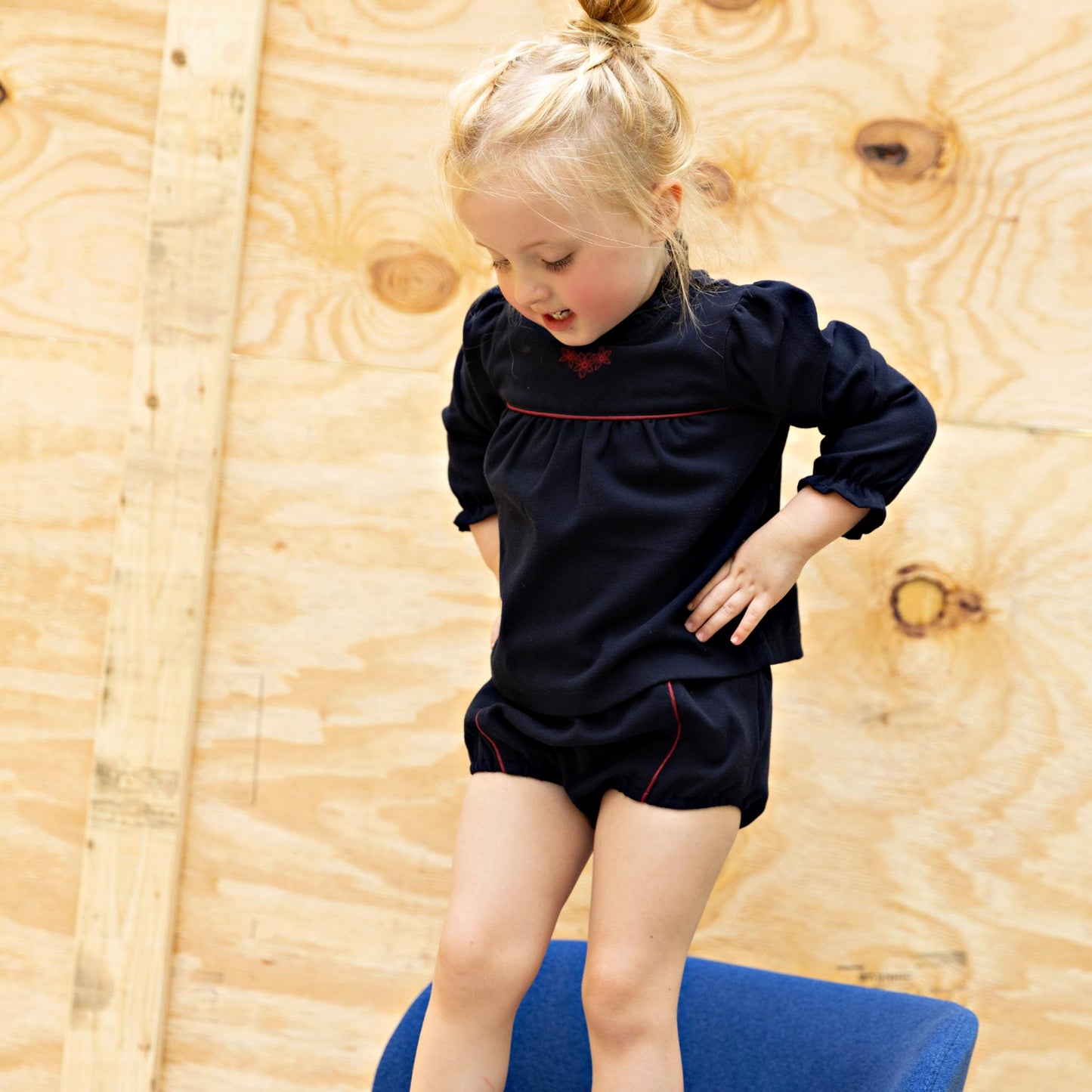 Embroidered Baby Set