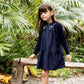 Embroidered Collar s/s Dress