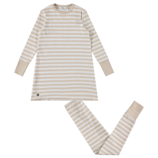 Striped Tunic Set