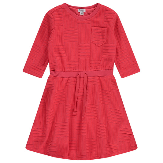 Textured Terry Dress
