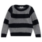 Striped Crew Neck Sweater Set