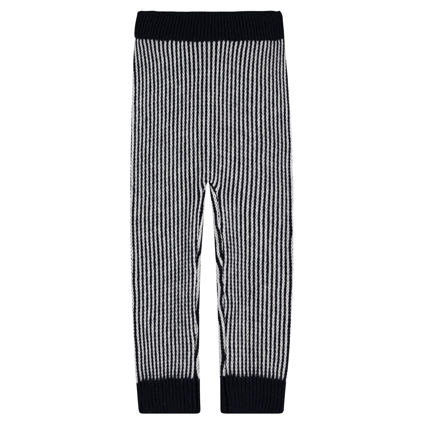 Striped Crew Neck Sweater Set