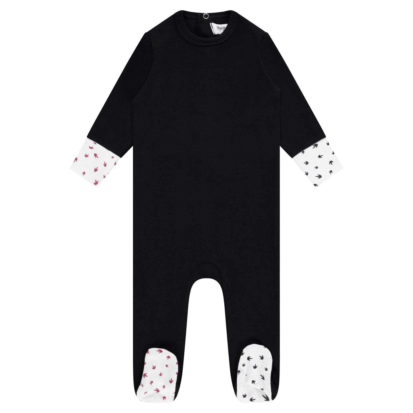 Poppy Trim Footie