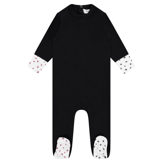 Poppy Trim Footie
