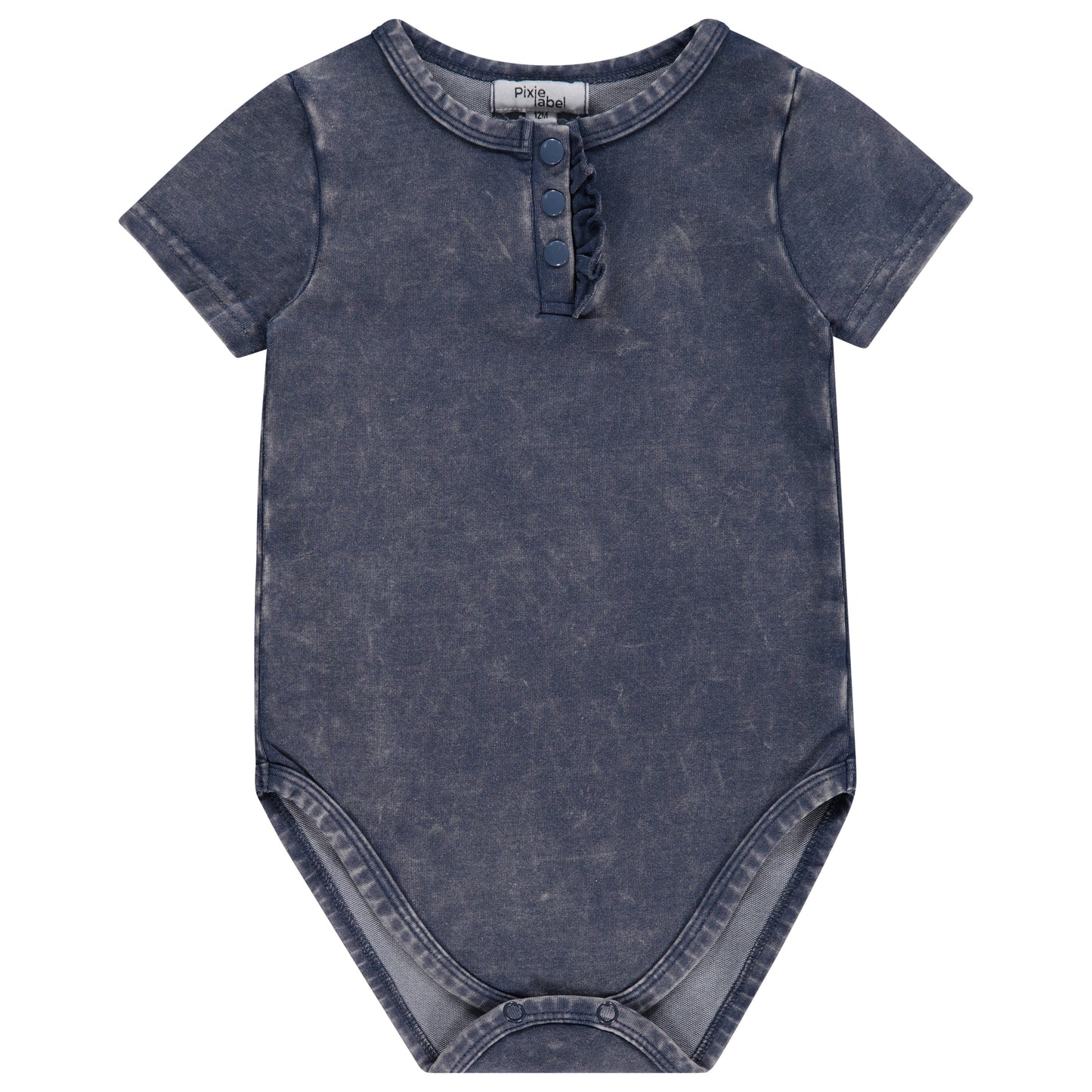 Fine Cotton Ruffle Onesie