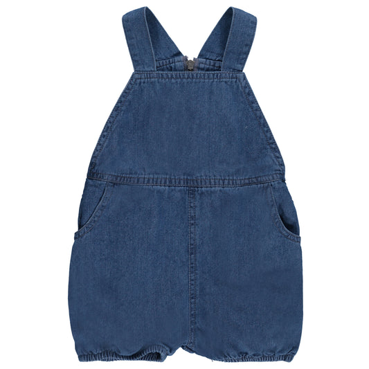 Denim Romper Baby Girl