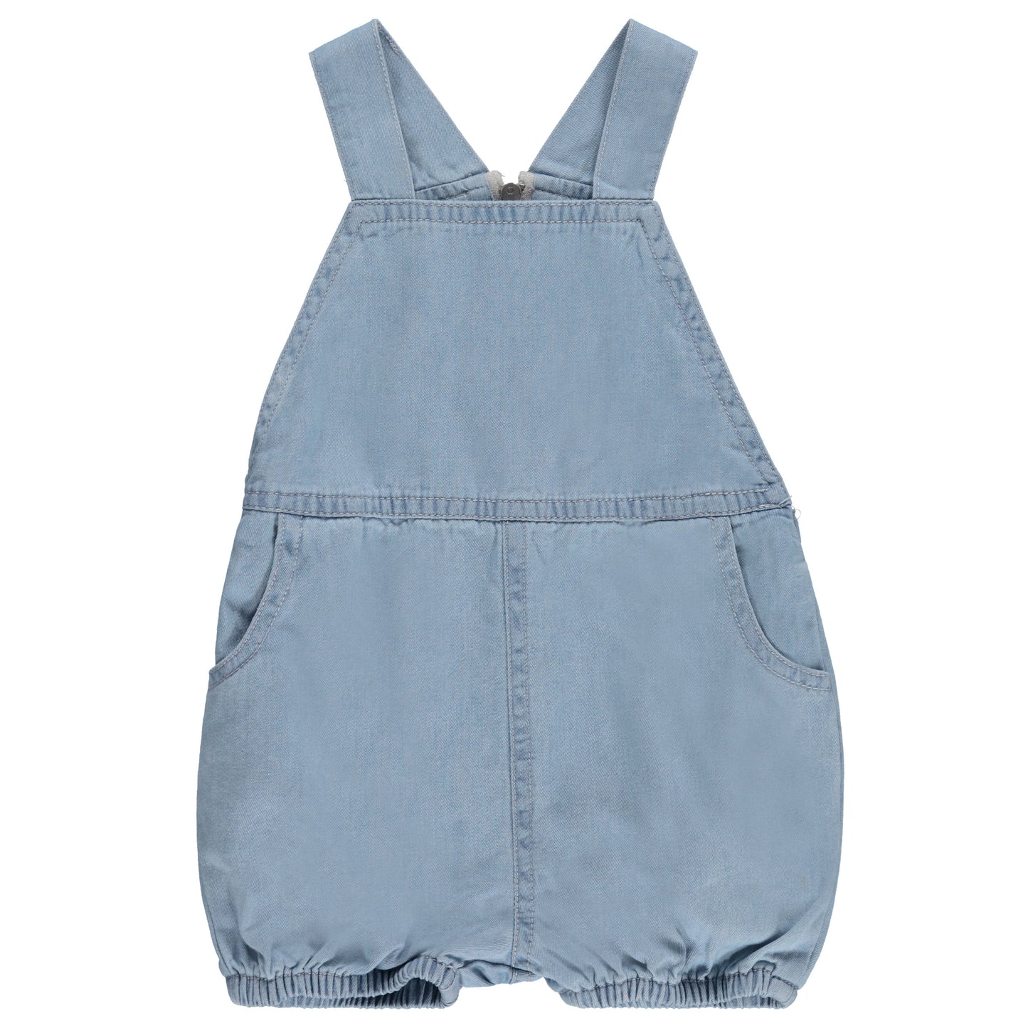 Denim Romper Baby Girl