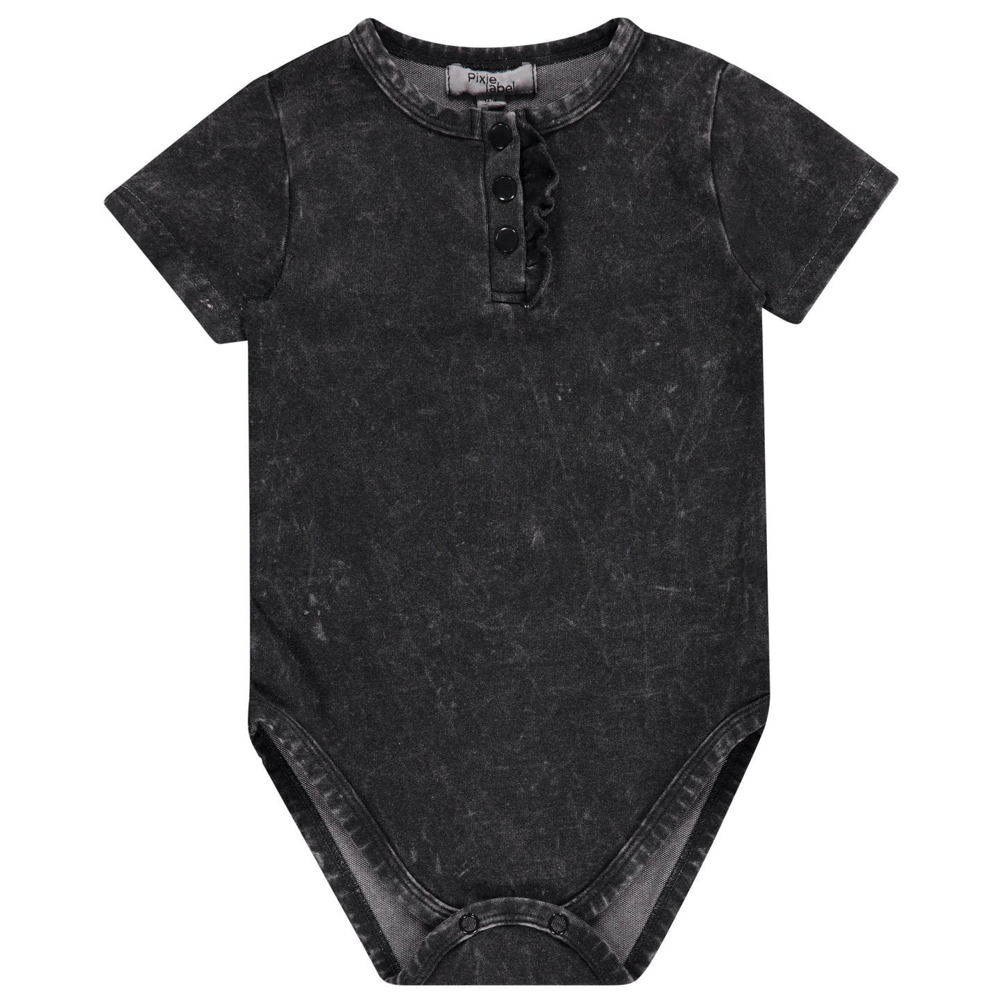 Fine Cotton Ruffle Onesie