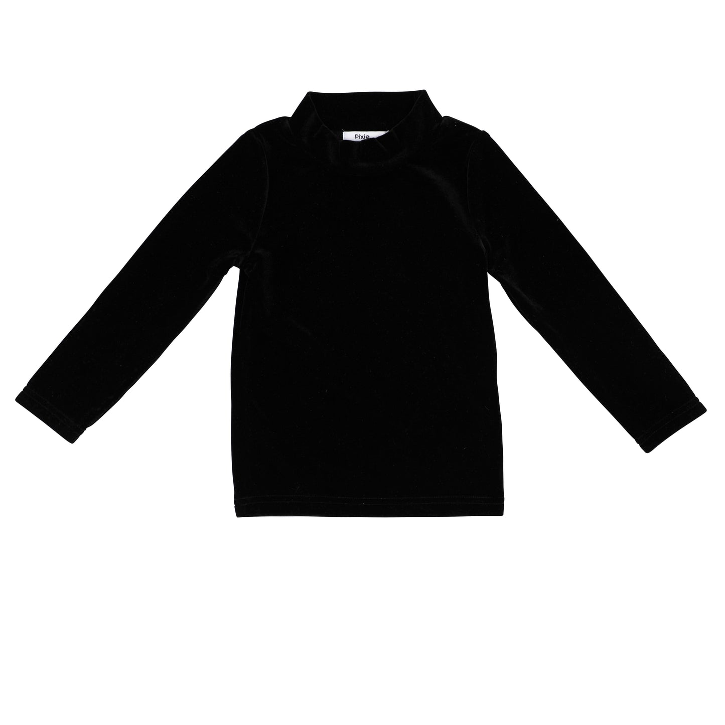 Velvet Mock Neck