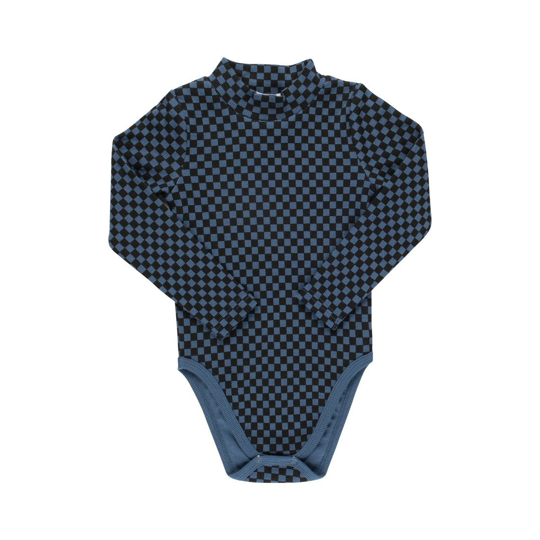 Checkered Mock Neck Onesie – Pixie Rack